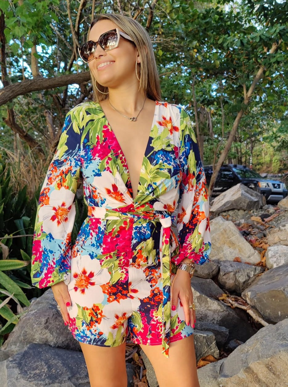 Floral Romper