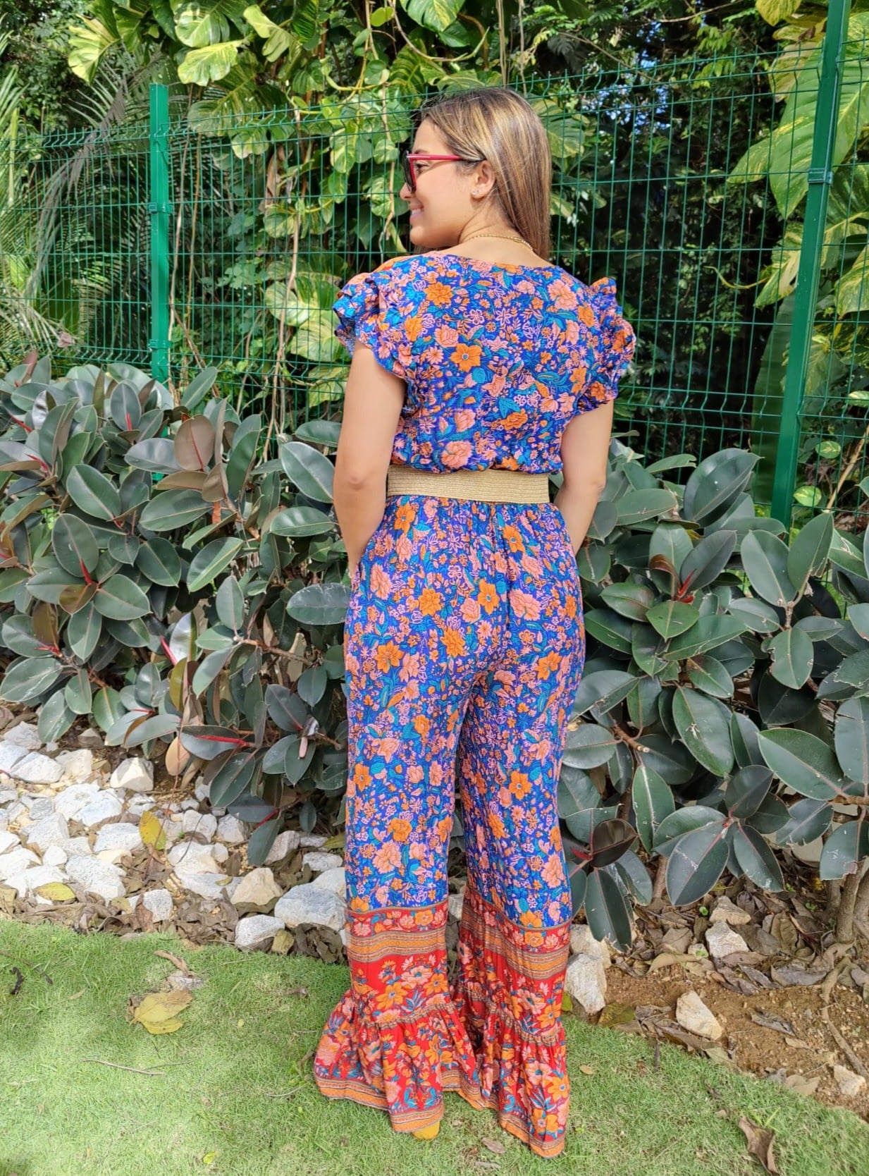 Floral Jumpsuit